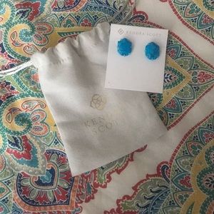 Kendra Scott Morgan Stud Turquoise Earrings